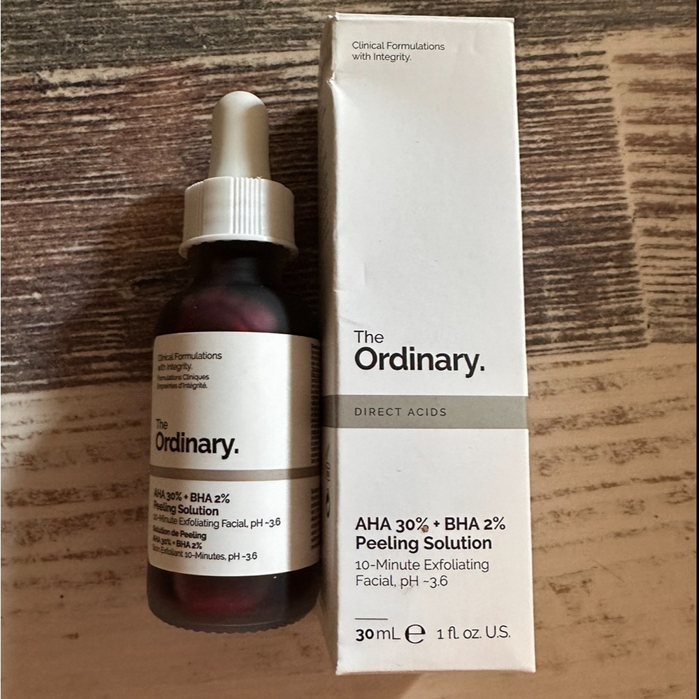 NWT The Ordinary AHA BHA Peeling Solution 30 ml/1 fl oz - Picture 7 of 11
